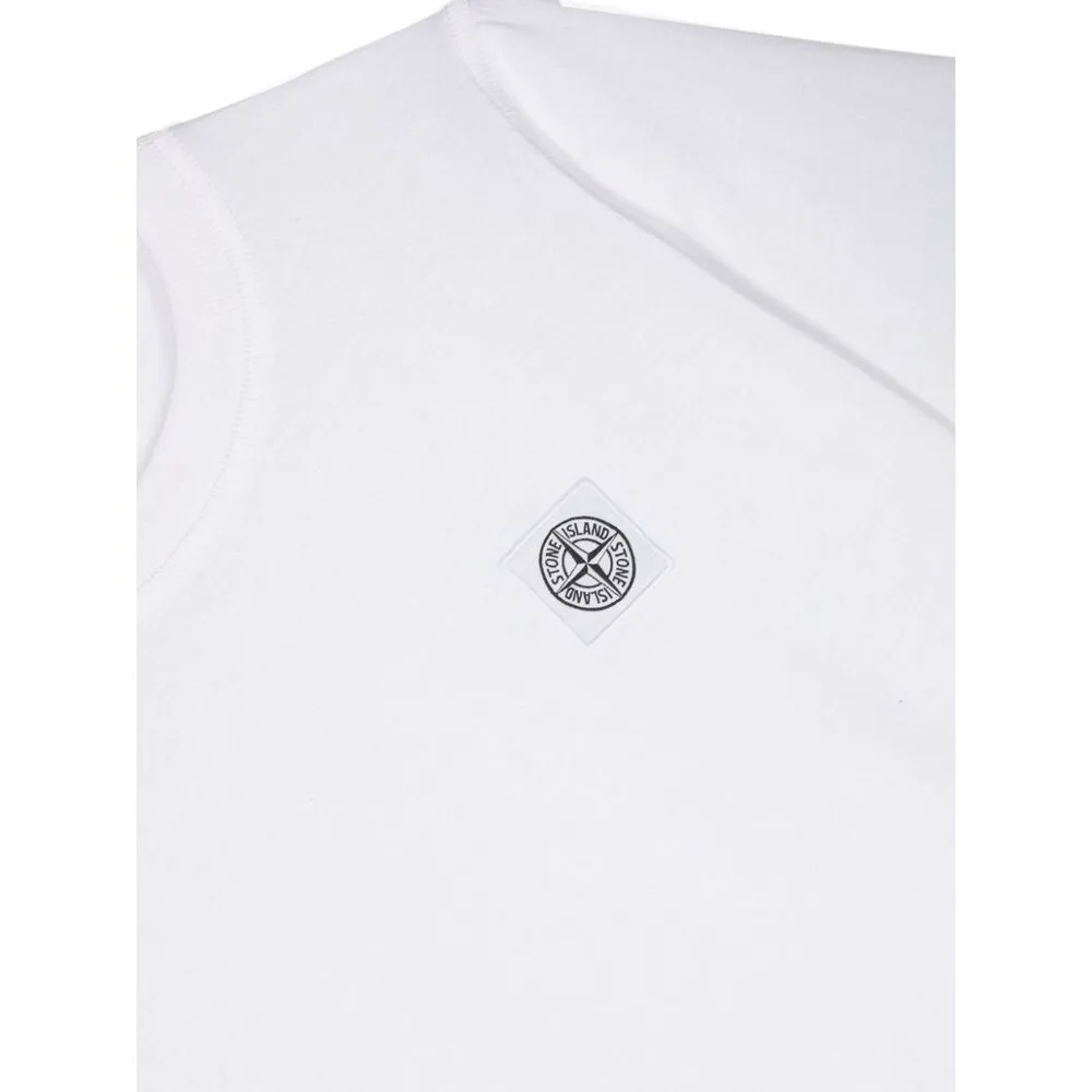 Logo-Patch Crewneck T-Shirt