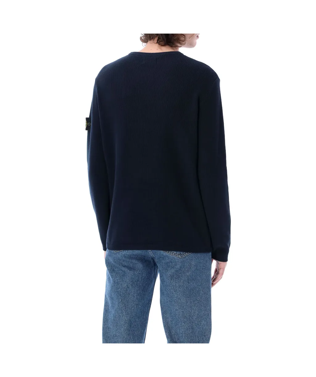 Logo-Patch Crewneck Jumper