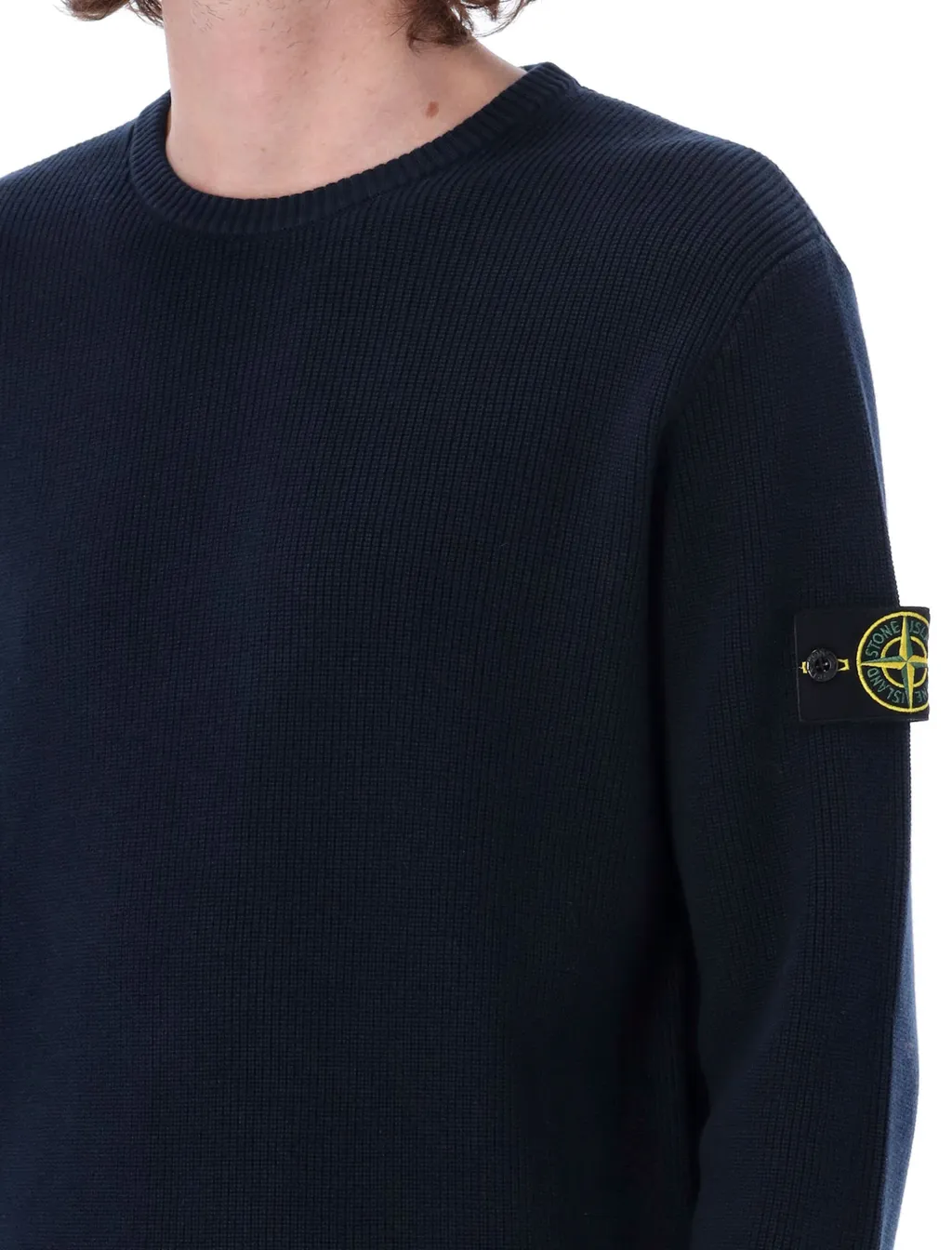 Logo-Patch Crewneck Jumper