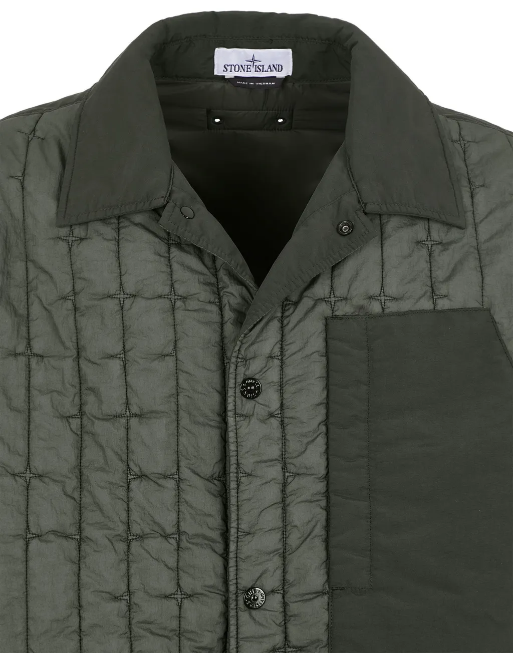 Pointed-Collared Buttoned Jacket