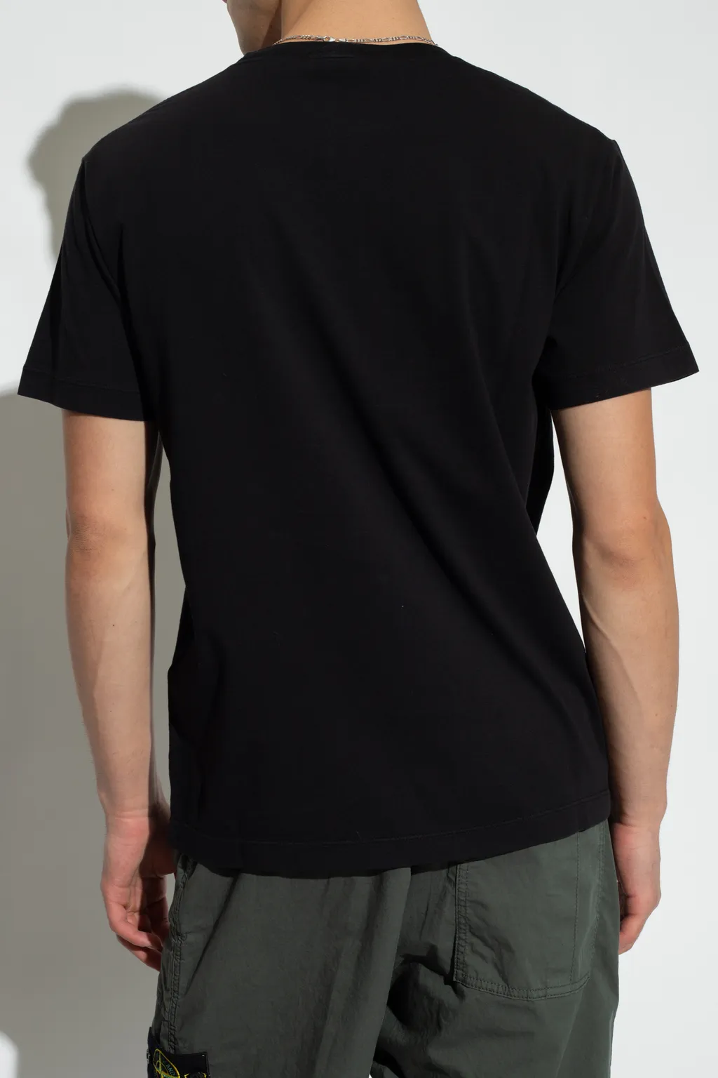 Compass-Print Cotton T-Shirt