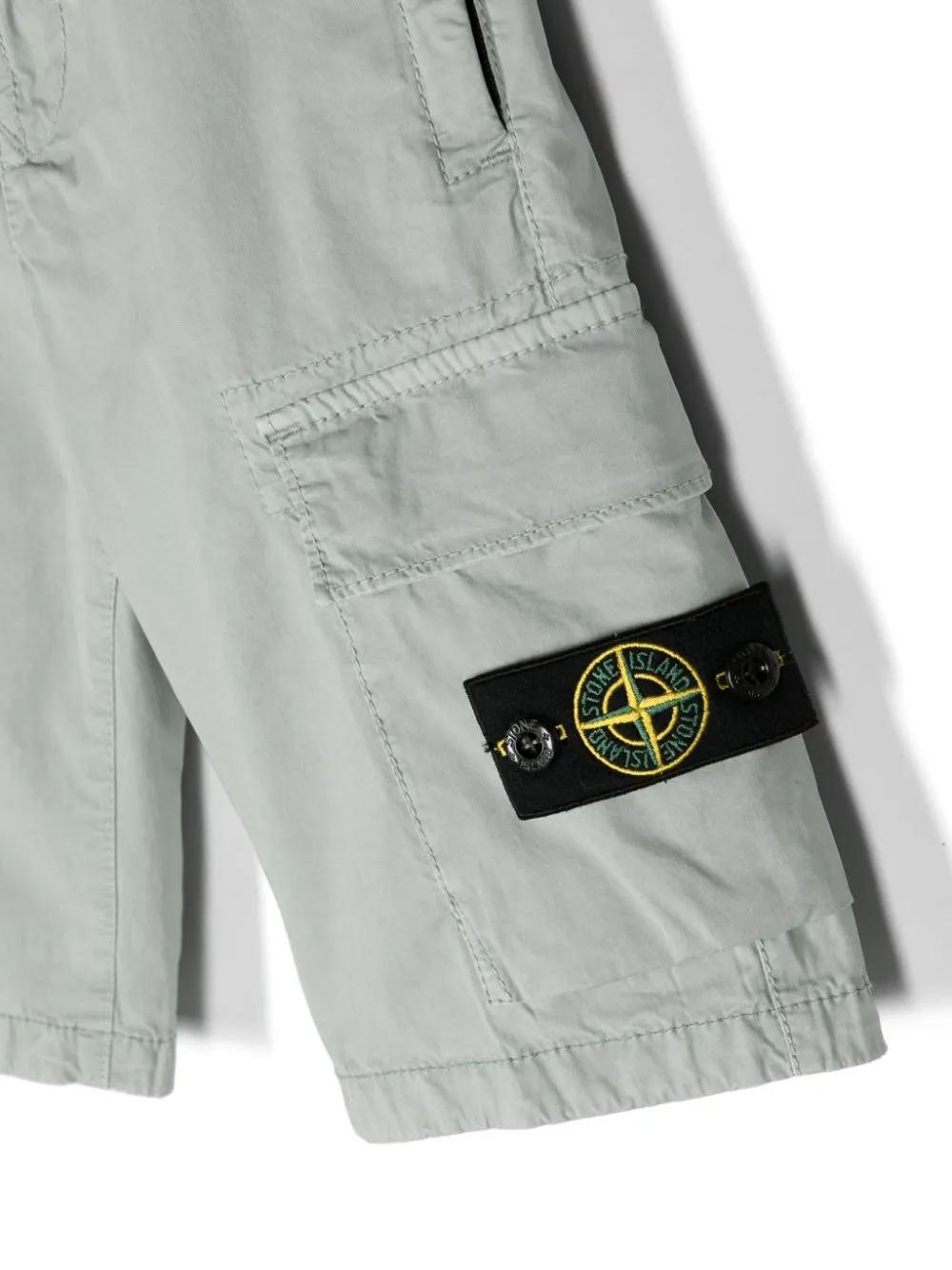 Compass Patch Knee-Length Cargo Shorts