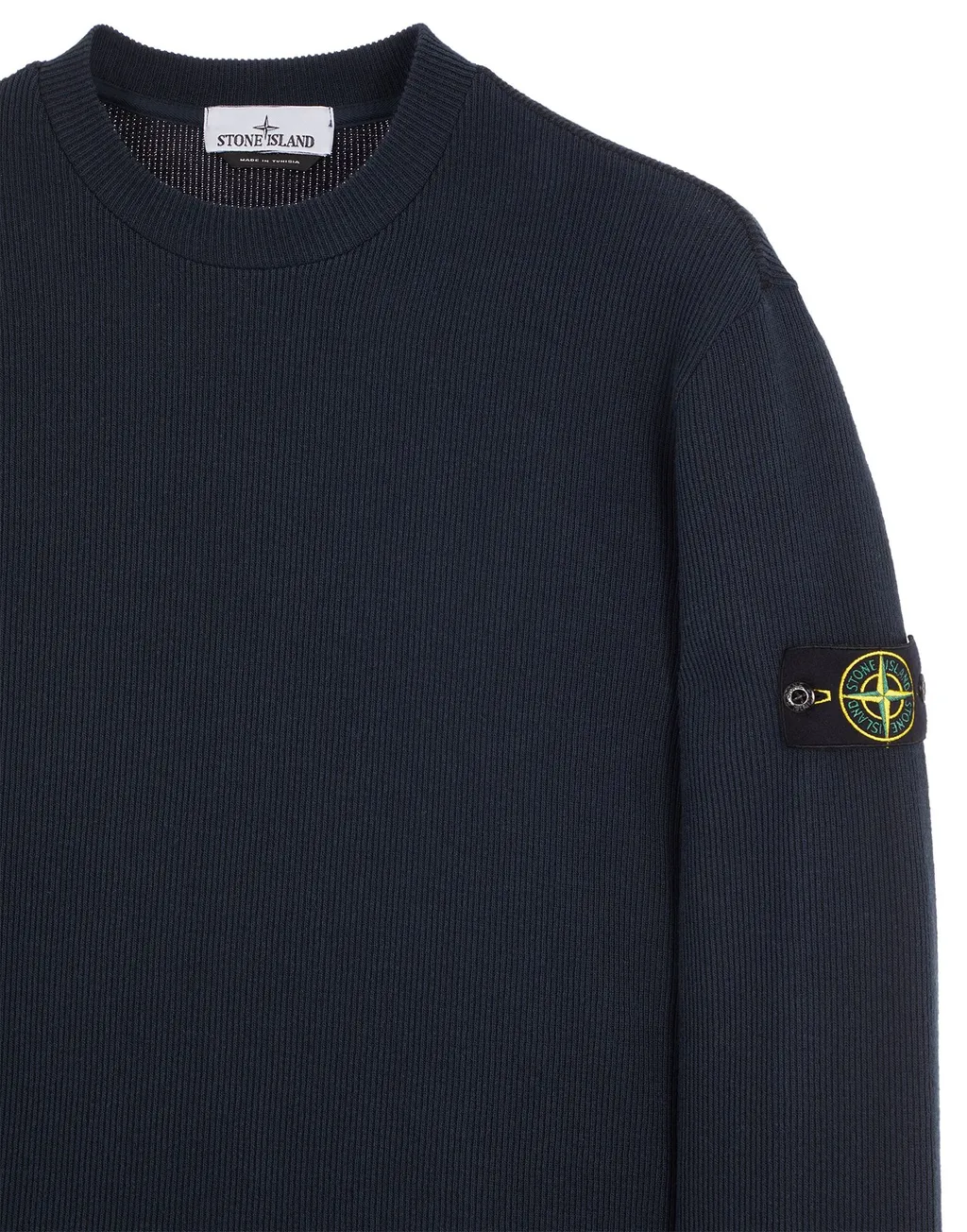 Logo Patch Crewneck Jumper