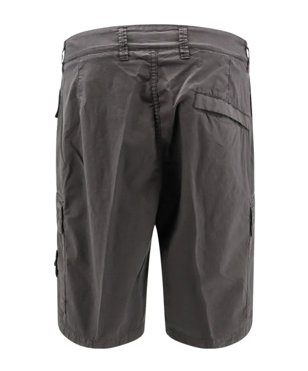 Logo Patch Cargo Shorts