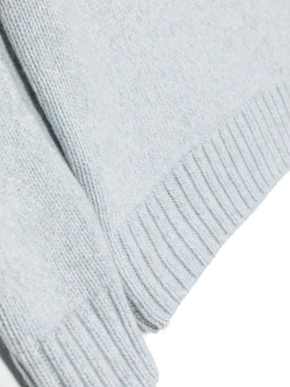 Compass-Badge Marl-Knit Jumper
