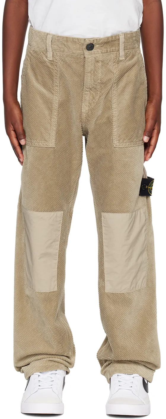 Logo Belt Loop Casual Pants