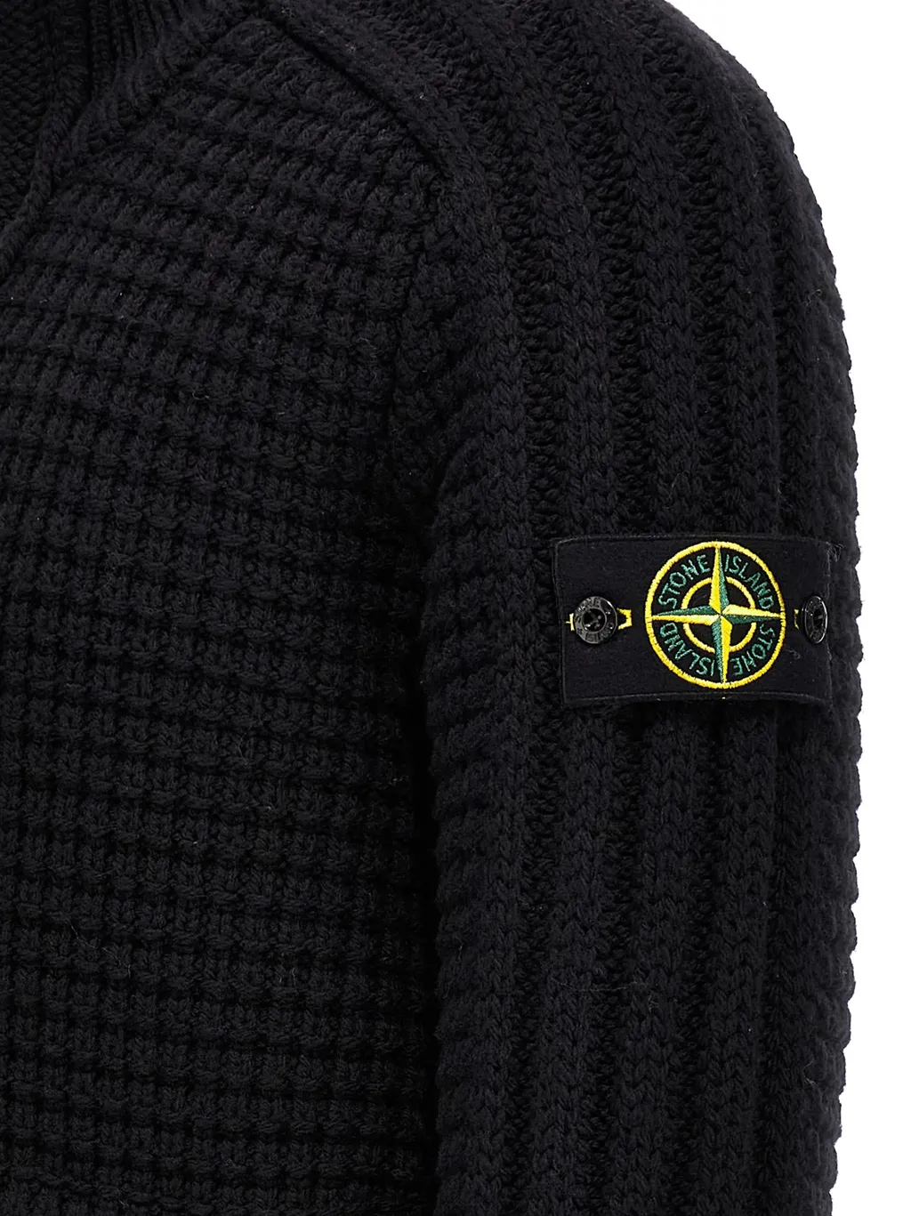 Long-Sleeved Knitted Cardigan