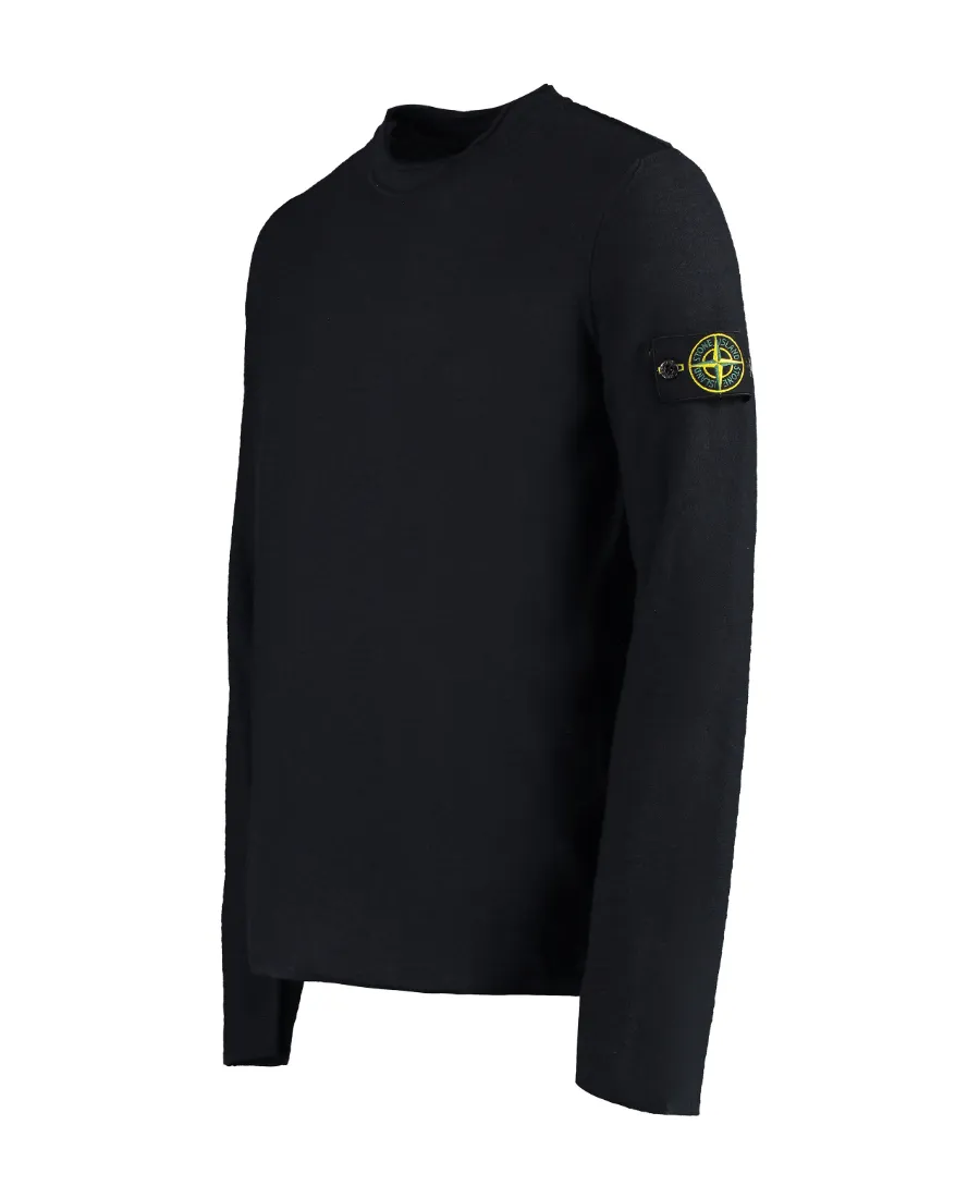 Compass Patch Knitted Jumper