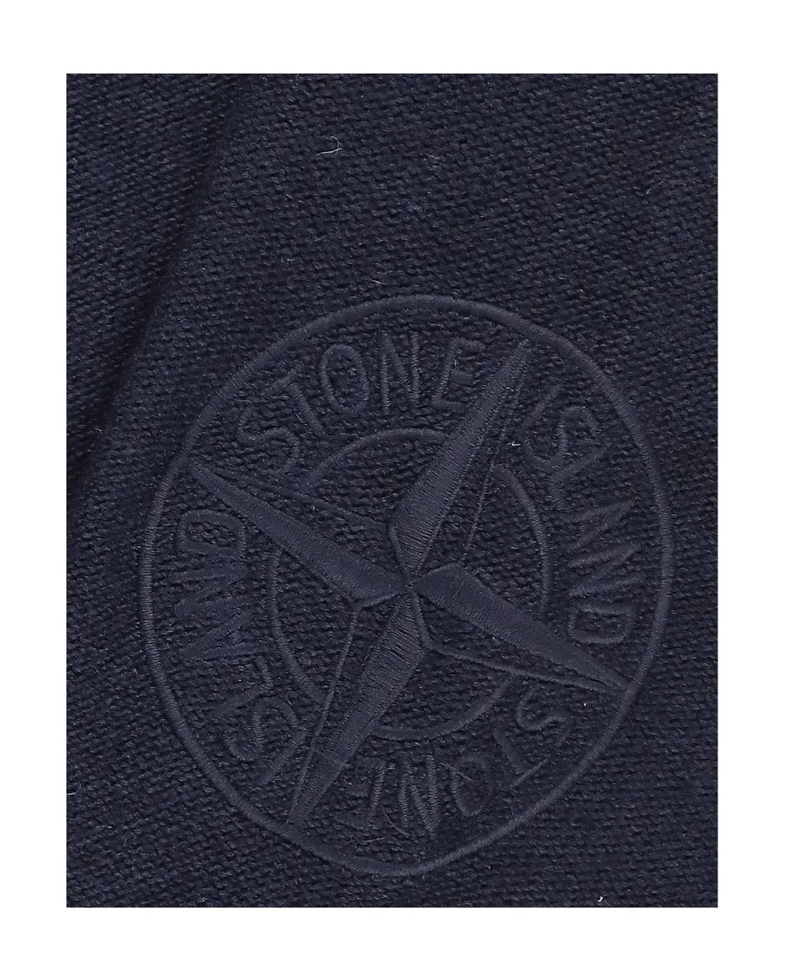 Logo Embroidered Knitted Jumper