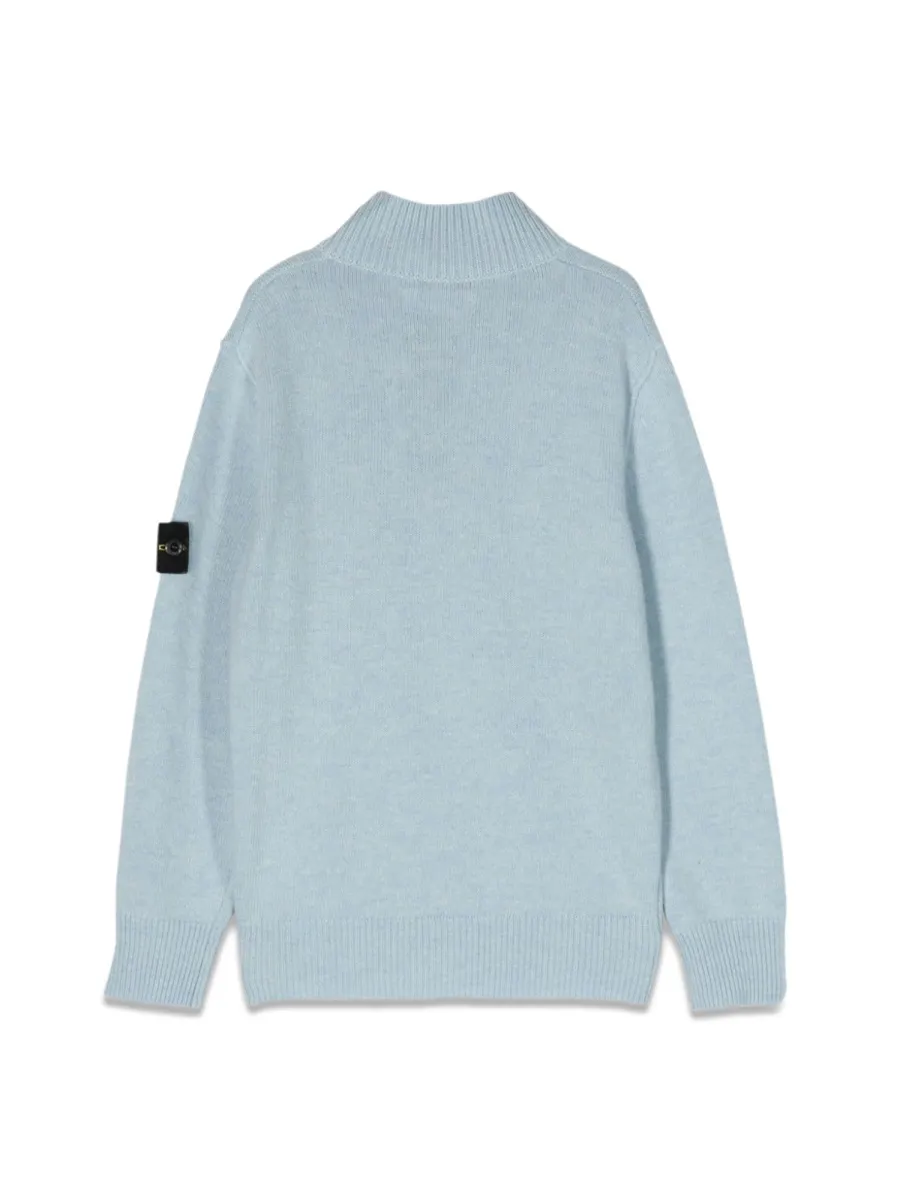 Compass-Motif Knitted Top