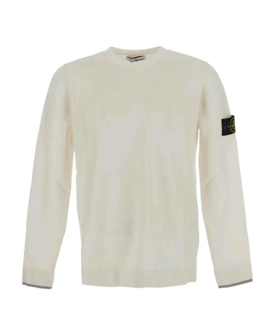 Compass Patch Crewneck Jumper