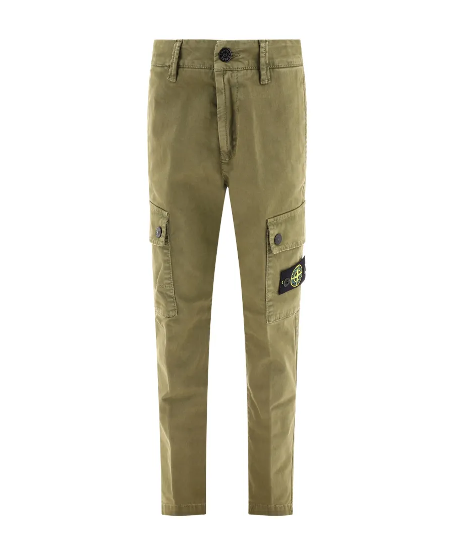 Tapered Leg Cargo Trousers