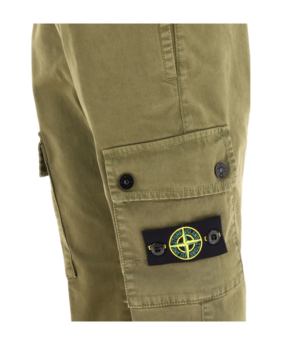 Tapered Leg Cargo Trousers