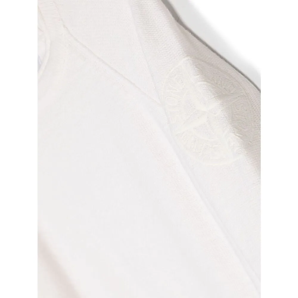 Logo Embroidered Knitted Jumper