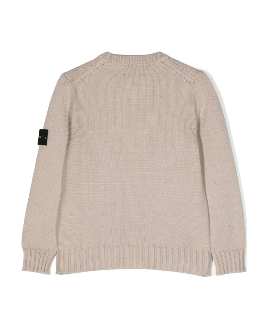 Logo Patch Crewneck Jumper