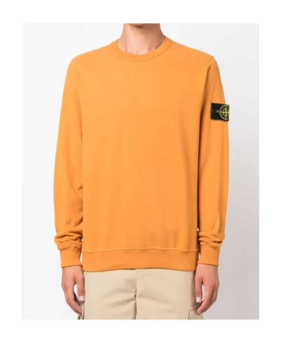 Logo Patch Crewneck Sweatshirt