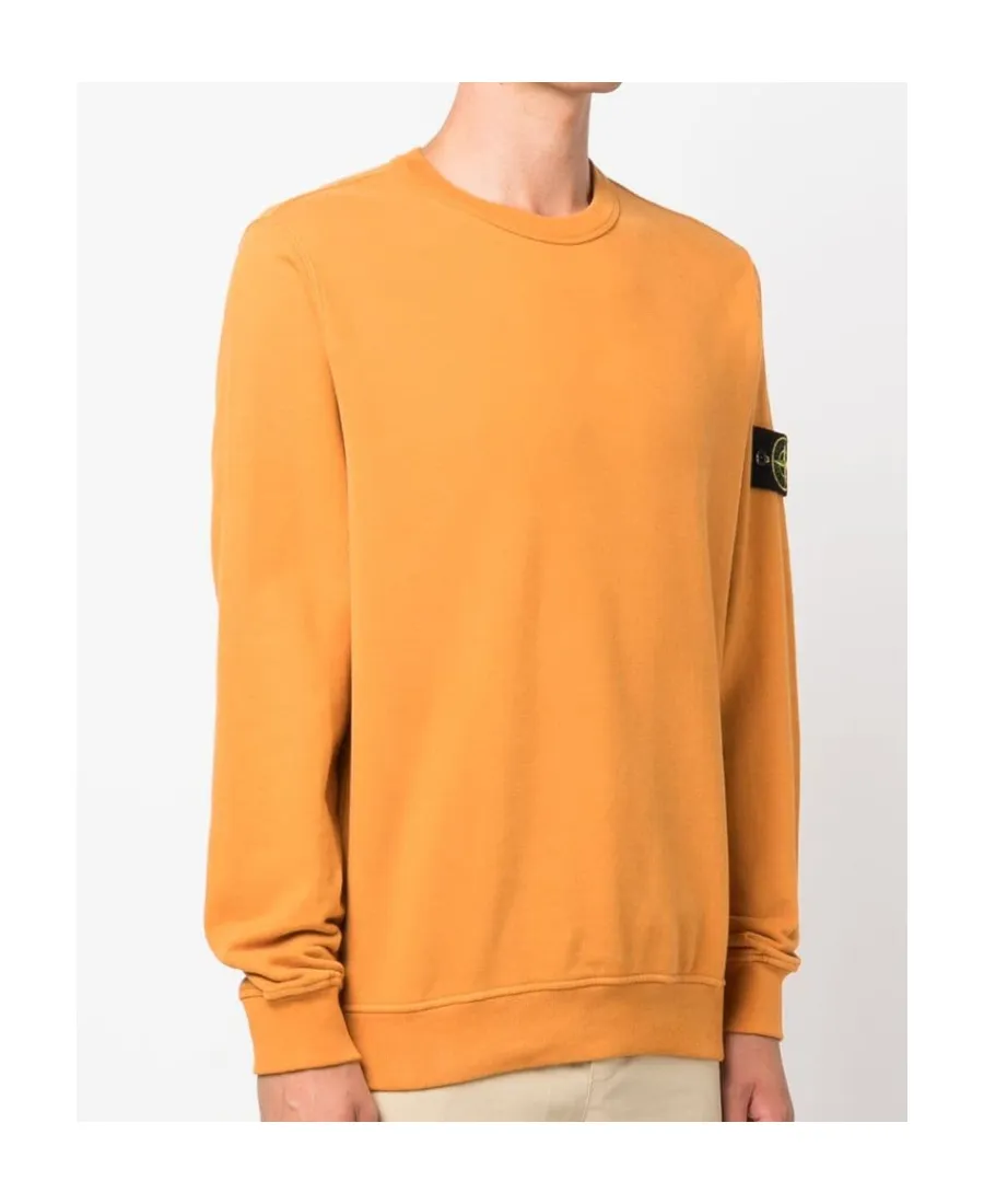 Logo Patch Crewneck Sweatshirt