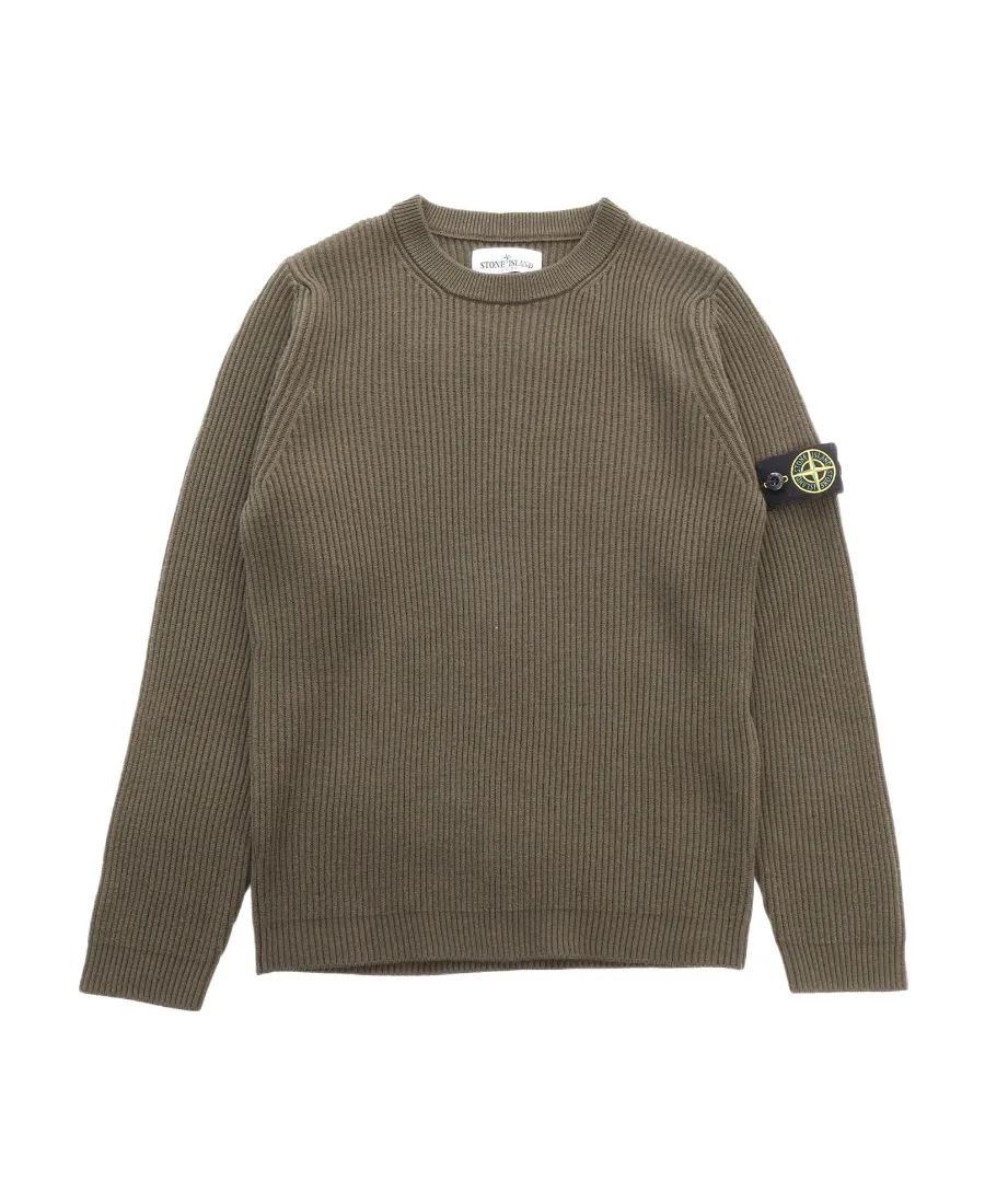 Junior Compass-Badge Crewneck Jumper