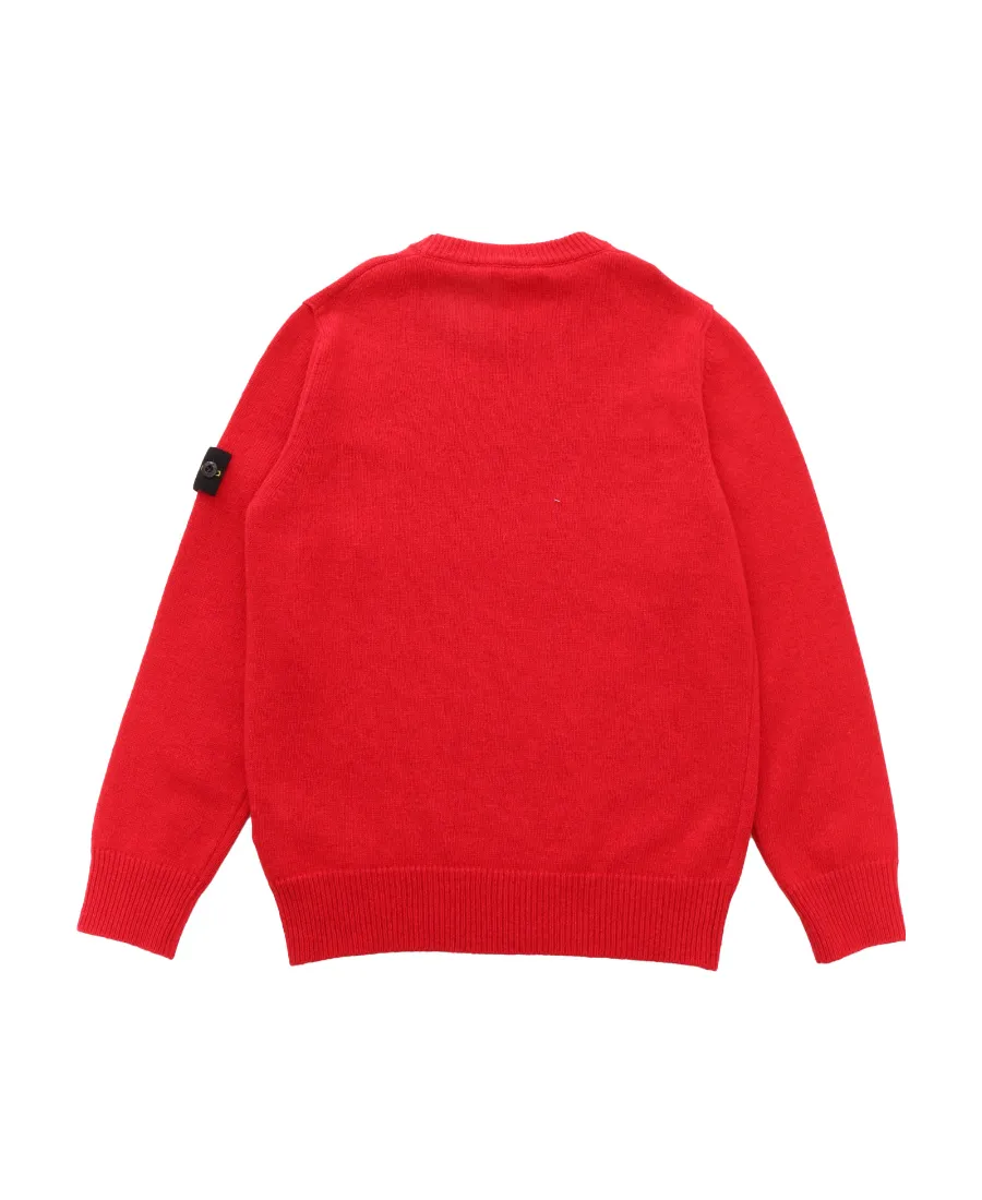 Logo Patch Crewneck Jumper