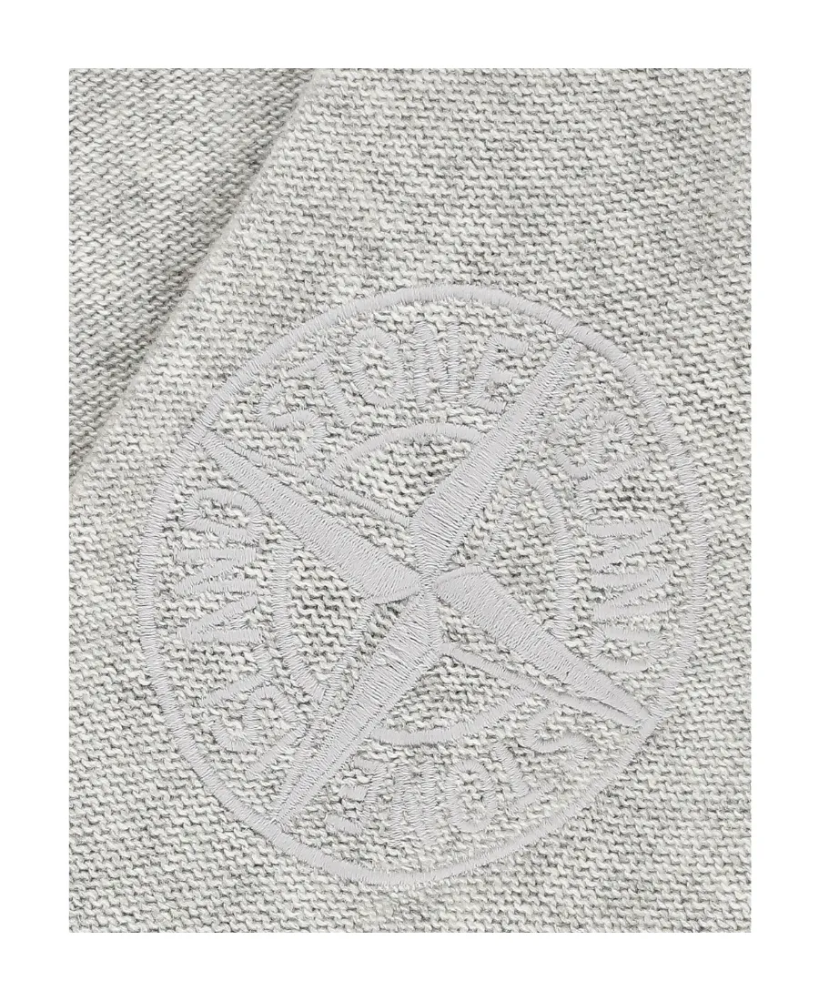 Compass-Motif Long-Sleeve Sweatshirt