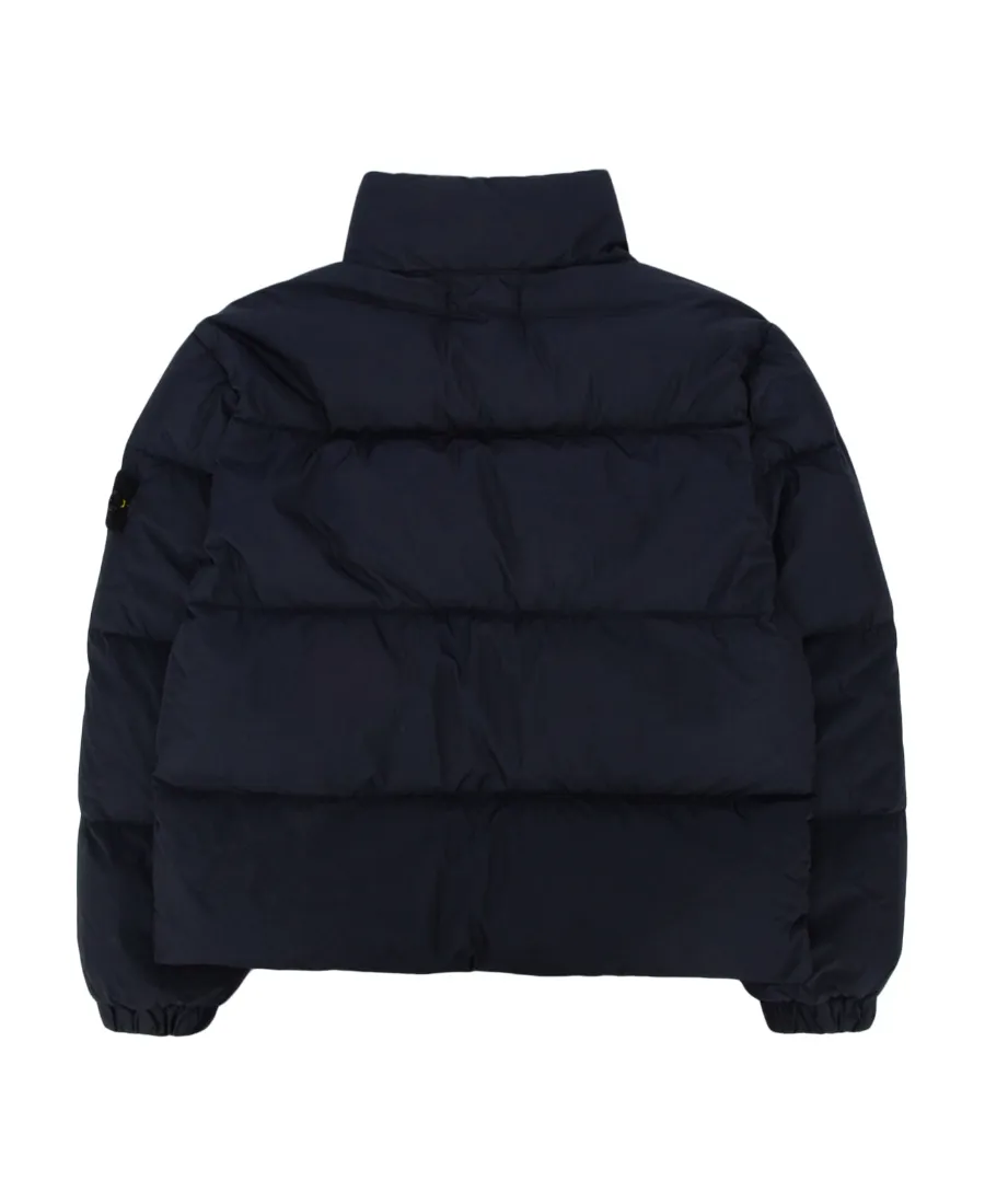 Compass-Motif Padded Jacket