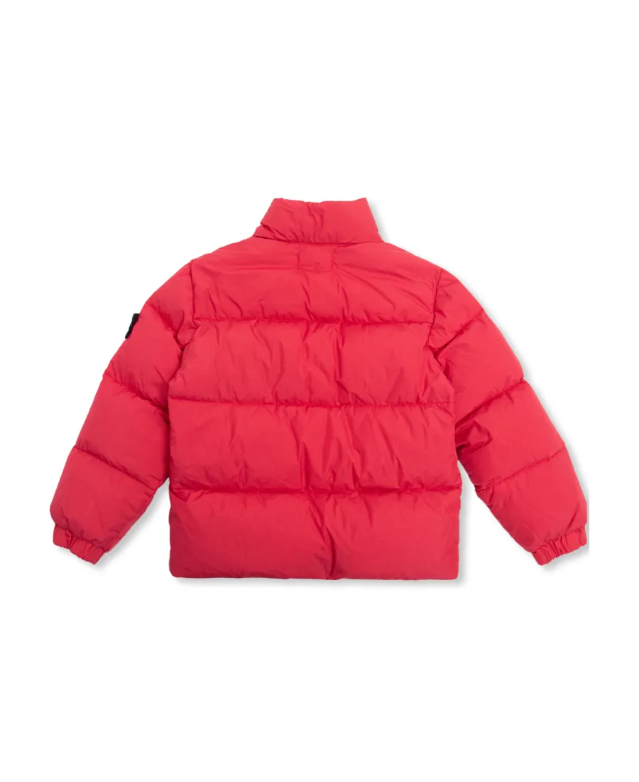 Junior Compass-Motif Zipped Jacket