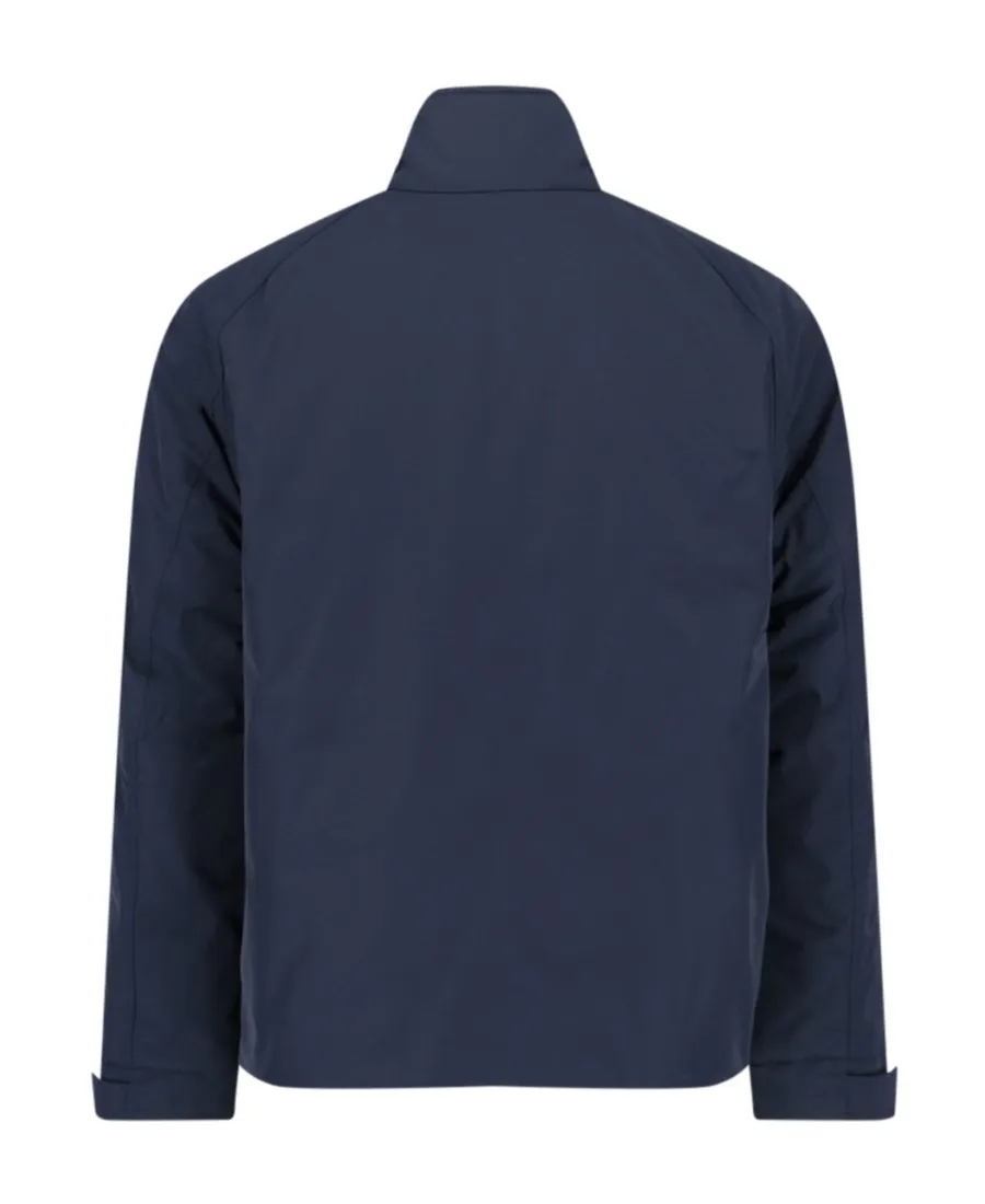 Compass Patch Zip-Up Windbreaker