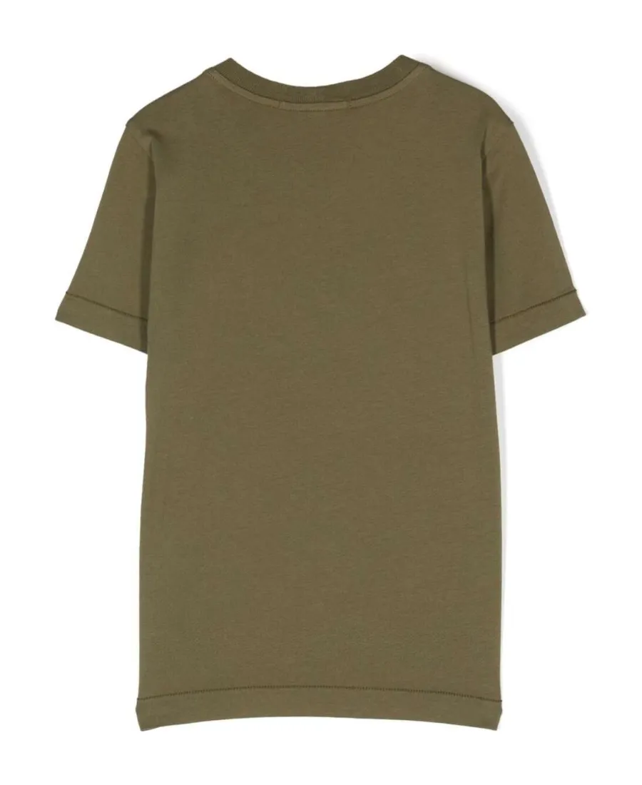 Logo-Patch Cotton T-Shirt