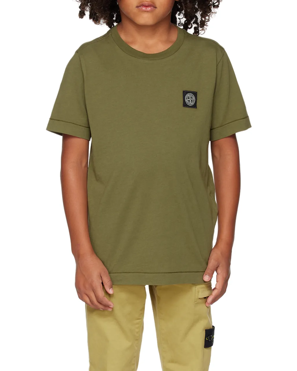 Logo-Patch Cotton T-Shirt