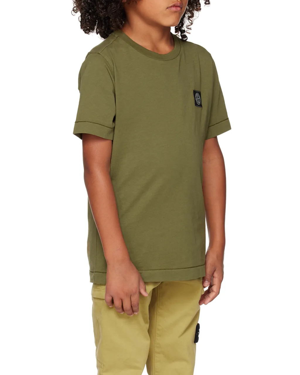 Logo-Patch Cotton T-Shirt