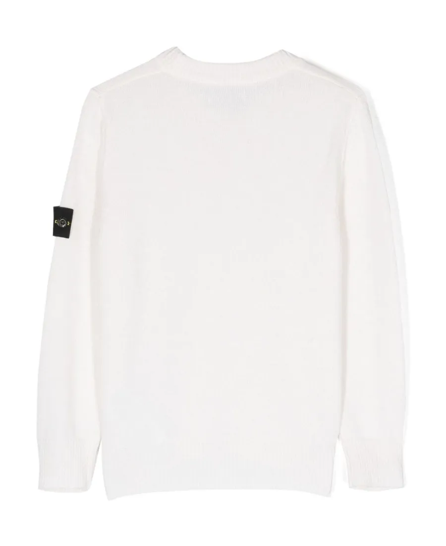 Logo Patch Crewneck Jumper