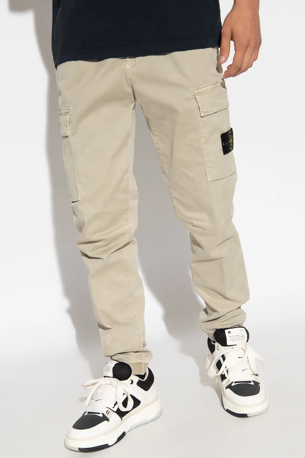 Tapered-Leg Cargo Trousers