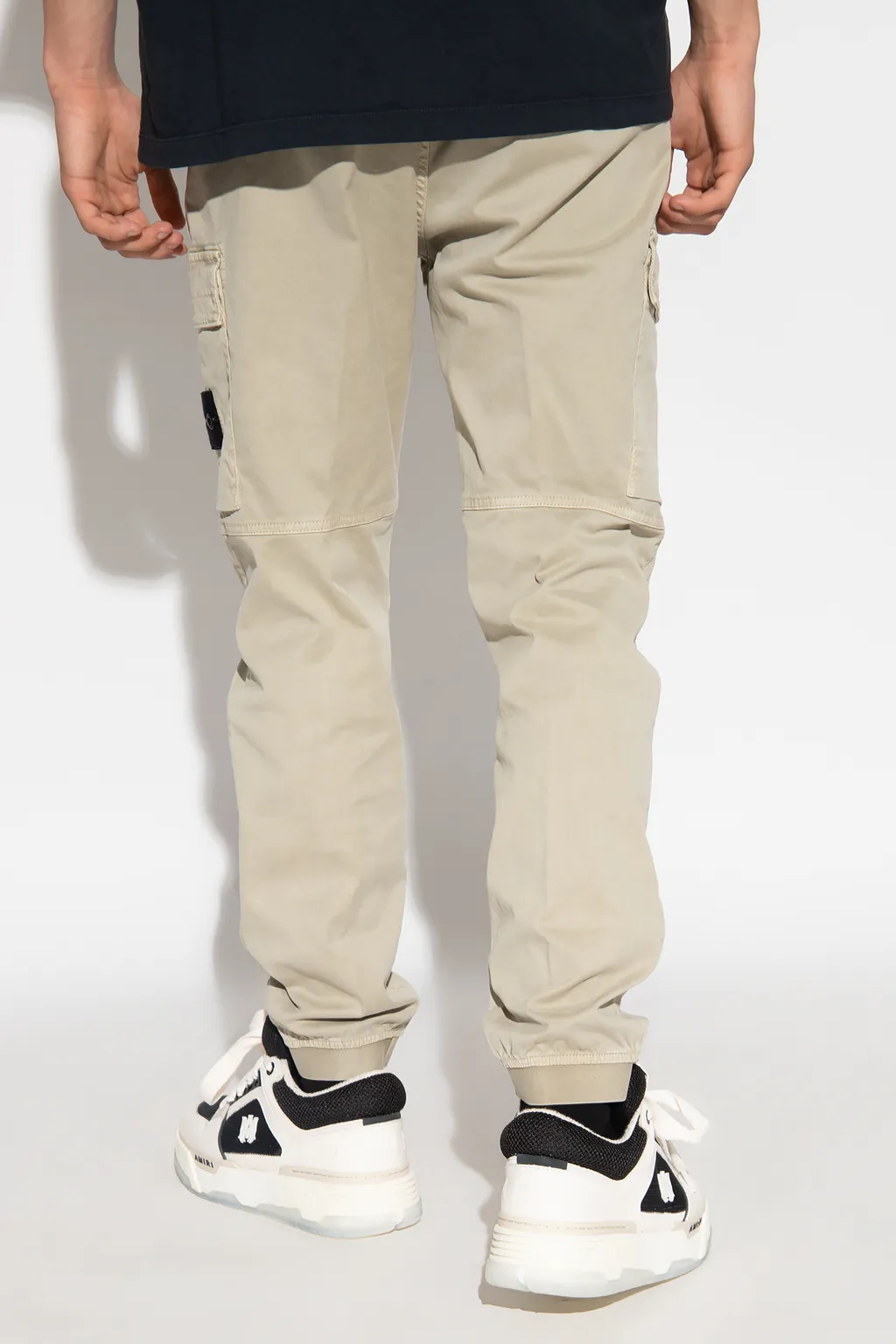 Tapered-Leg Cargo Trousers