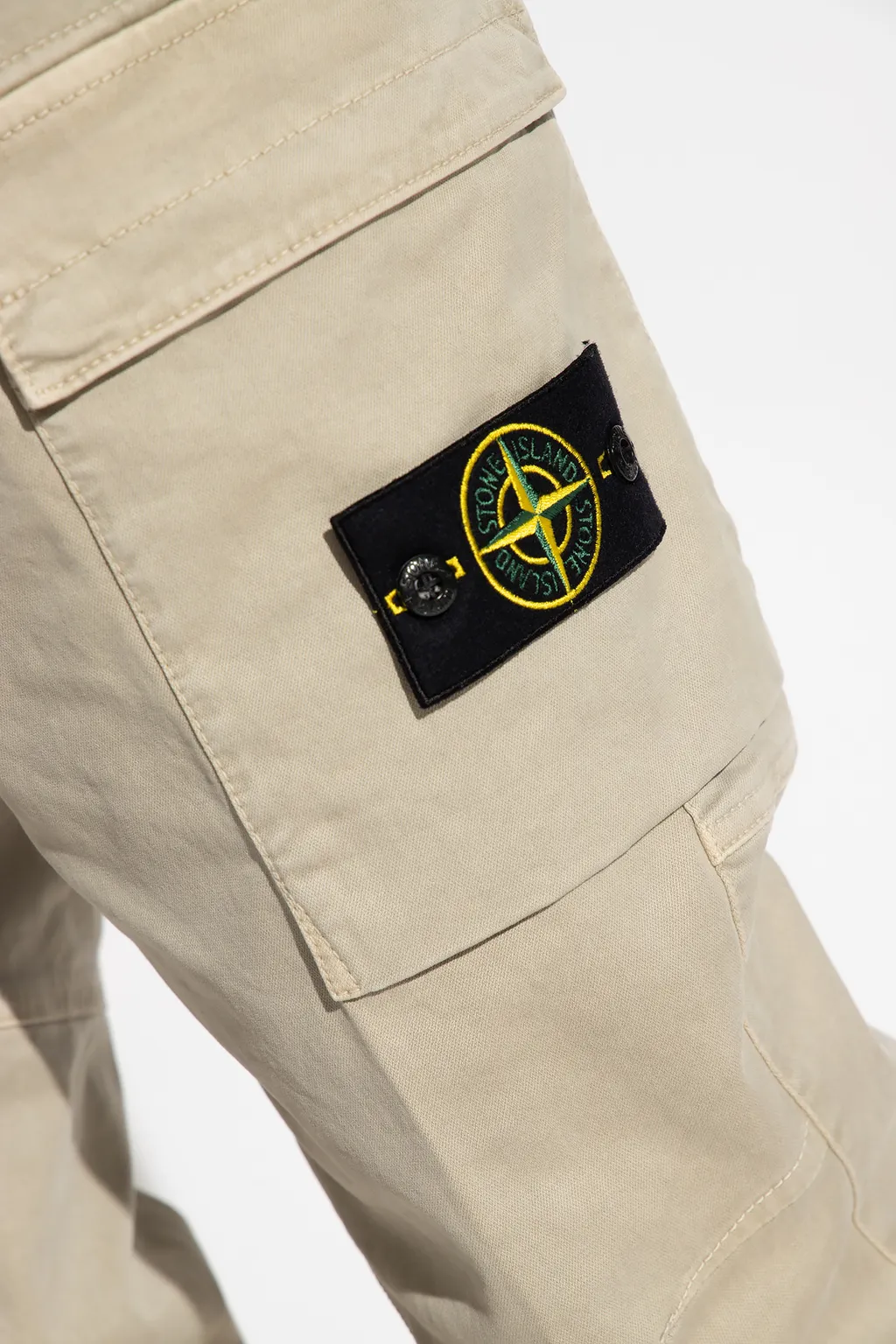 Tapered-Leg Cargo Trousers