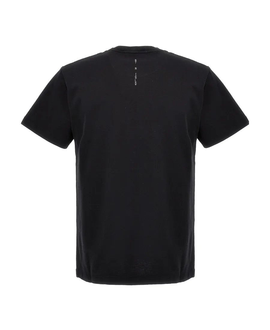 Compass-Motif Crew-Neck T-Shirt