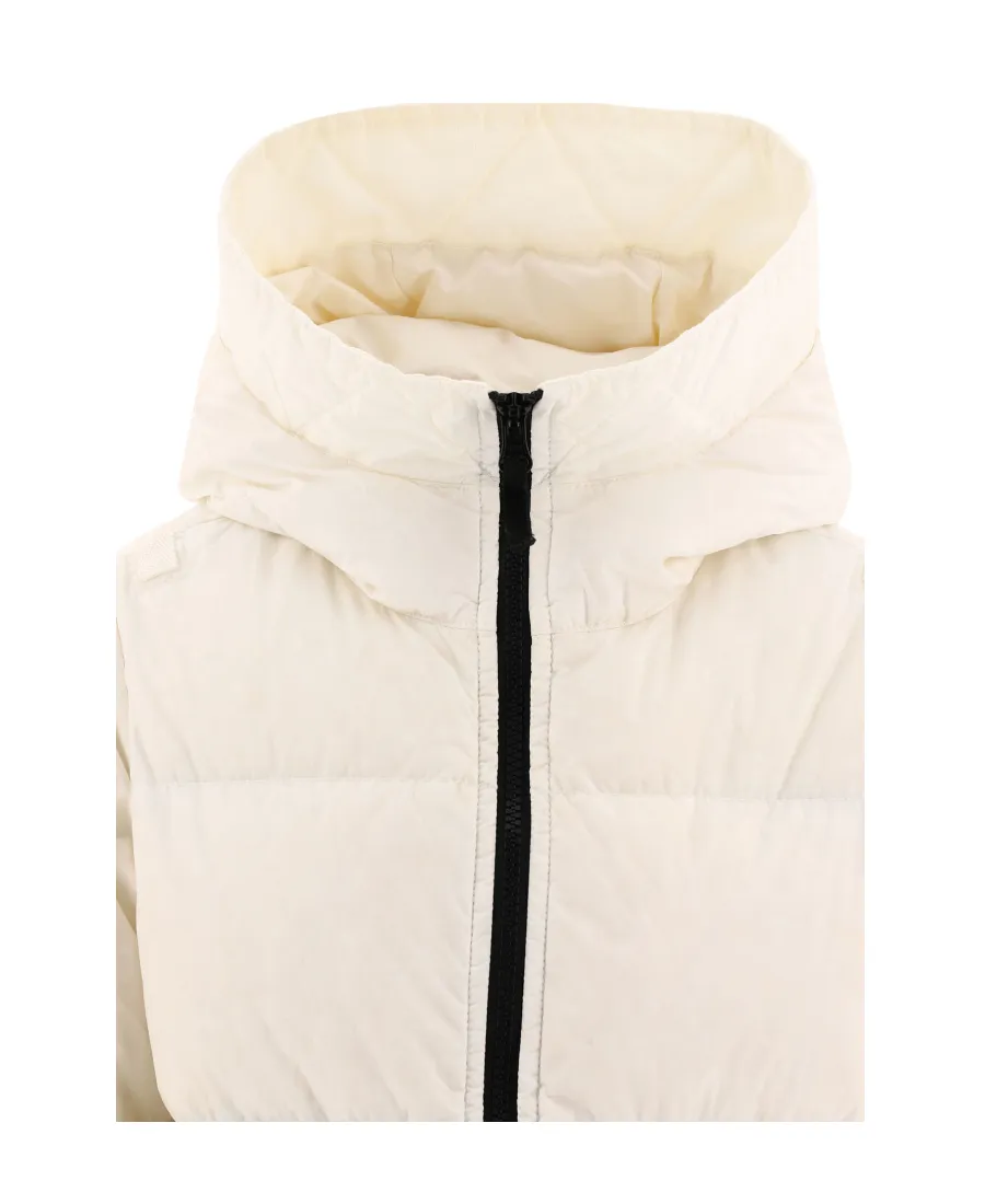 Junior Compass-Motif Hooded Jacket