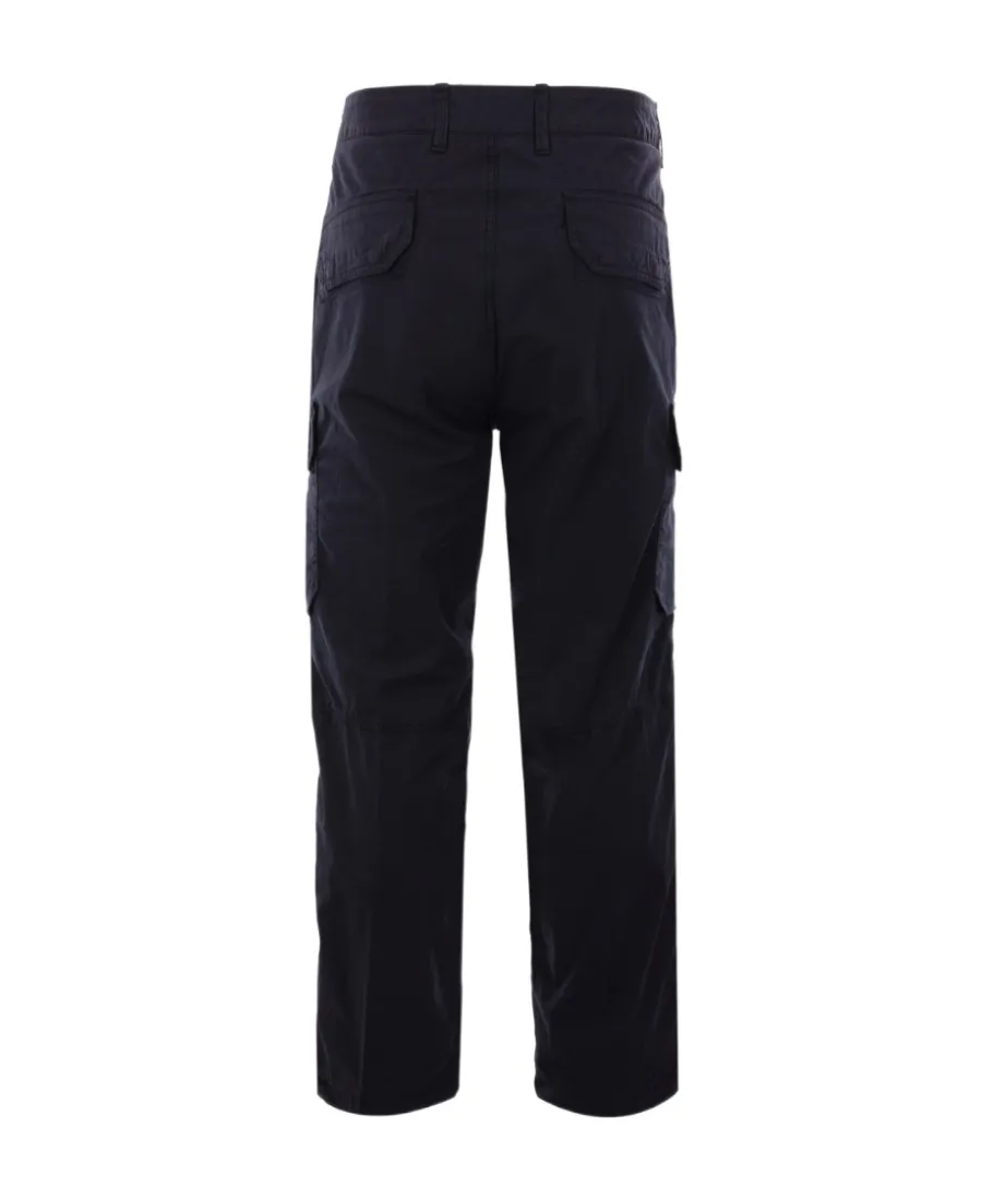 Compass Patch Straight-Leg Cargo Trousers