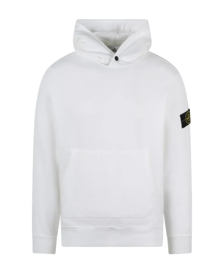 Logo Patch Long-Sleeved Hoodie