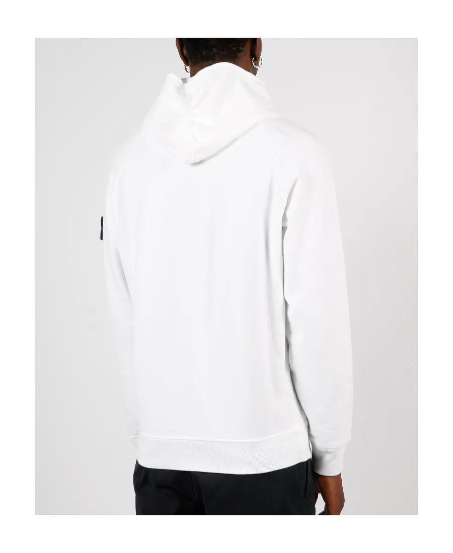 Logo Patch Long-Sleeved Hoodie