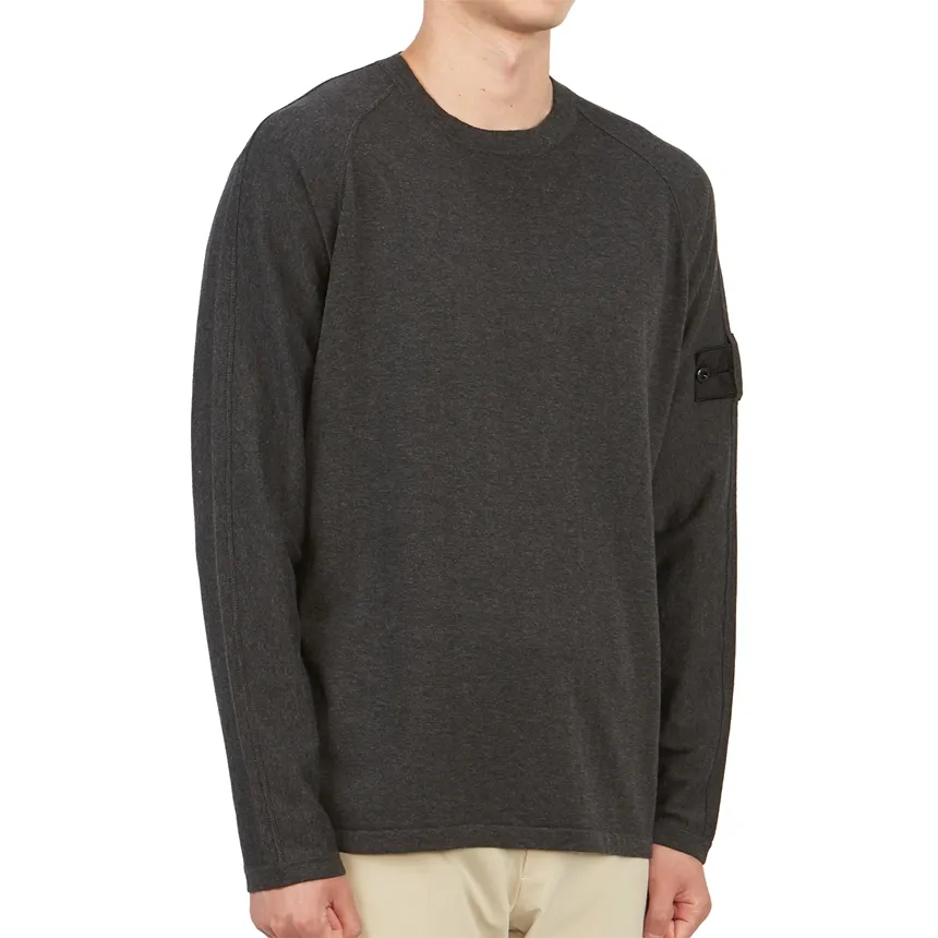 Logo Patch Cotton Sweatshirt