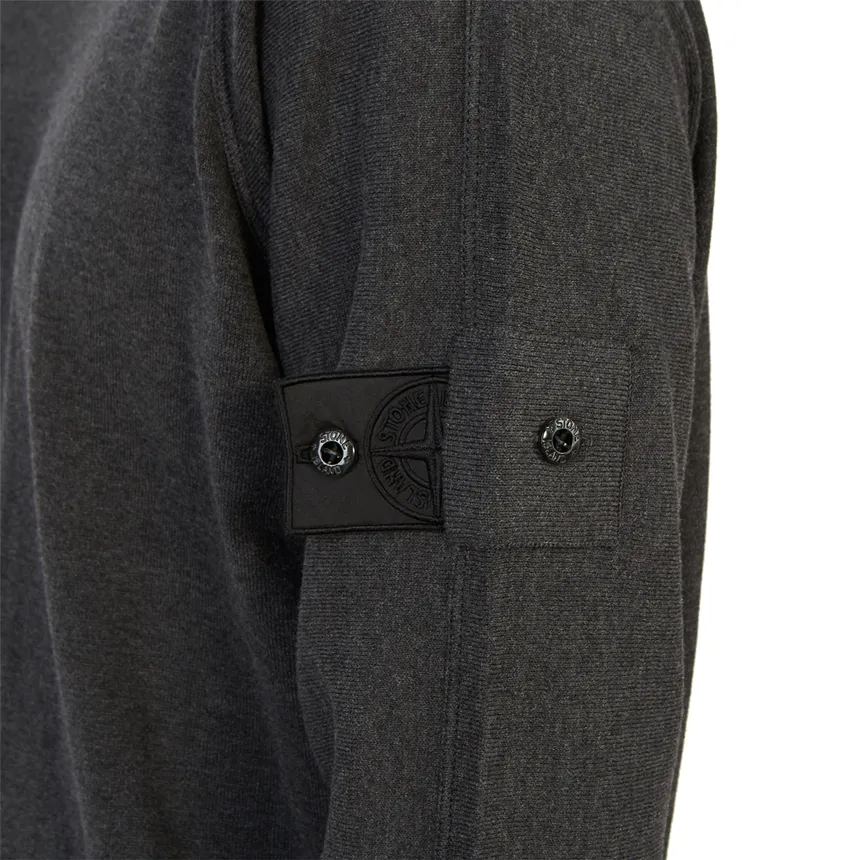 Logo Patch Cotton Sweatshirt