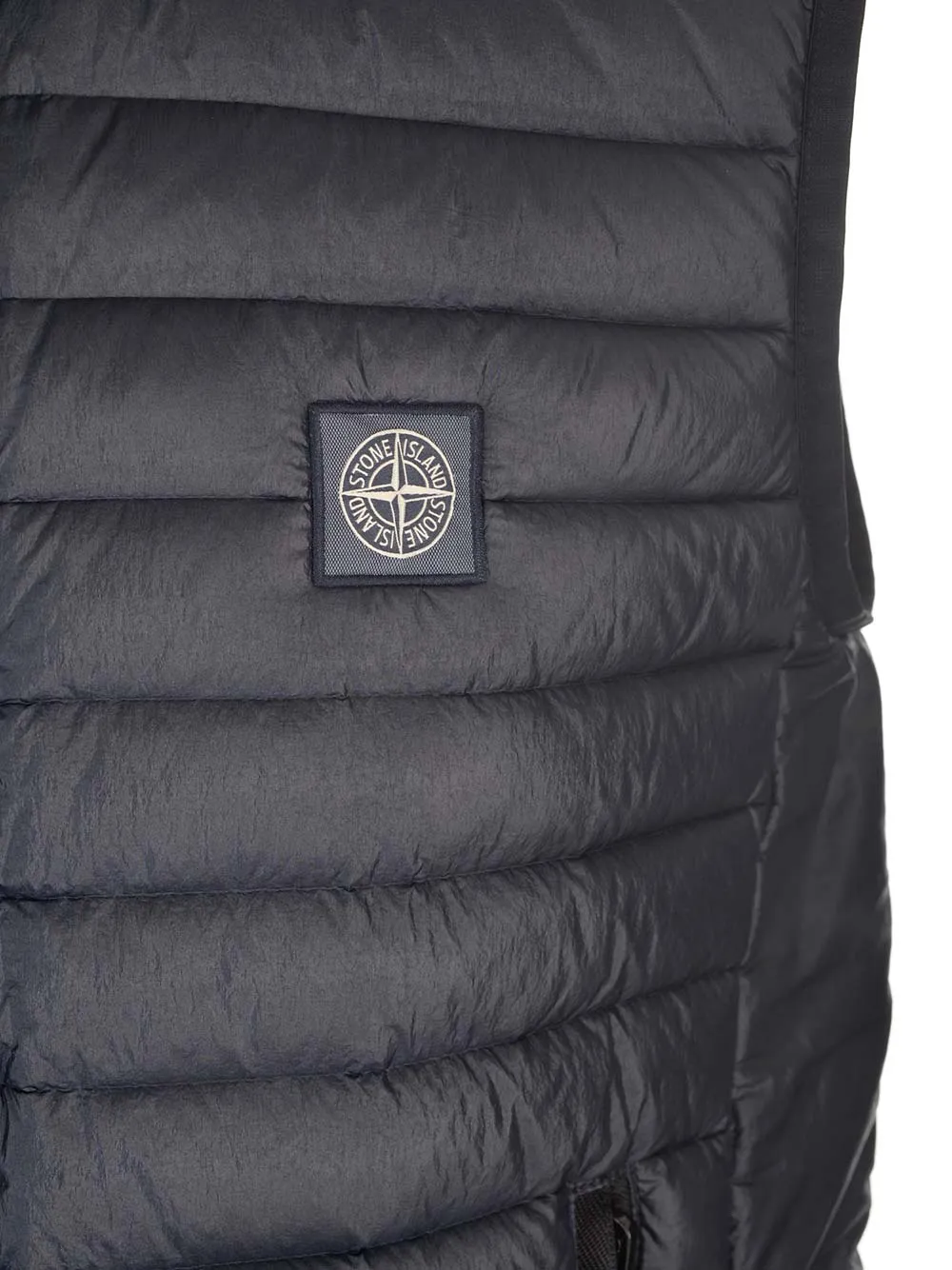 Logo Patch Puffer Vest