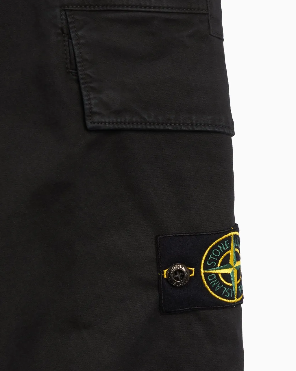 Compass-Badge Tapered Leg Cargo Trousers