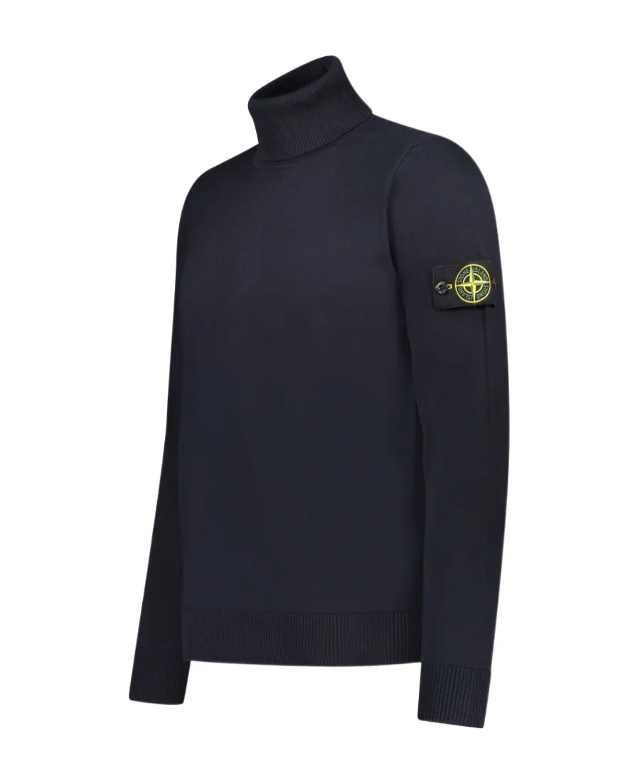 Compass Patch Roll-Neck Jumper
