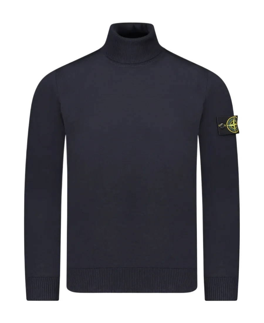 Compass Patch Roll-Neck Jumper