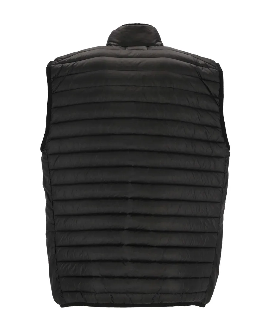 Compass-Patch Quilted Gilet