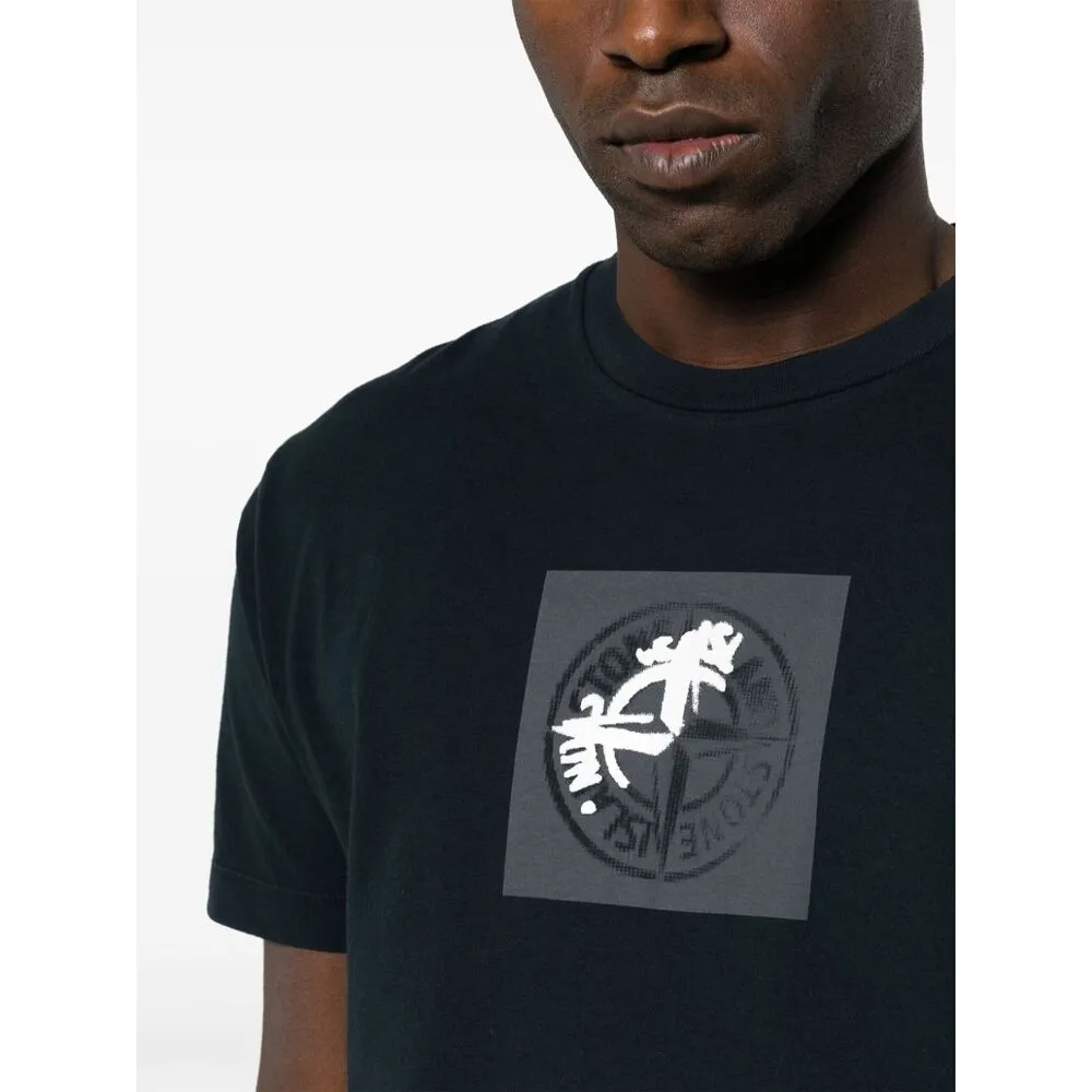 Logo Printed Crewneck T-Shirt