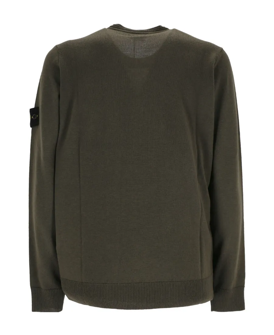 Logo Patch Crewneck Jumper
