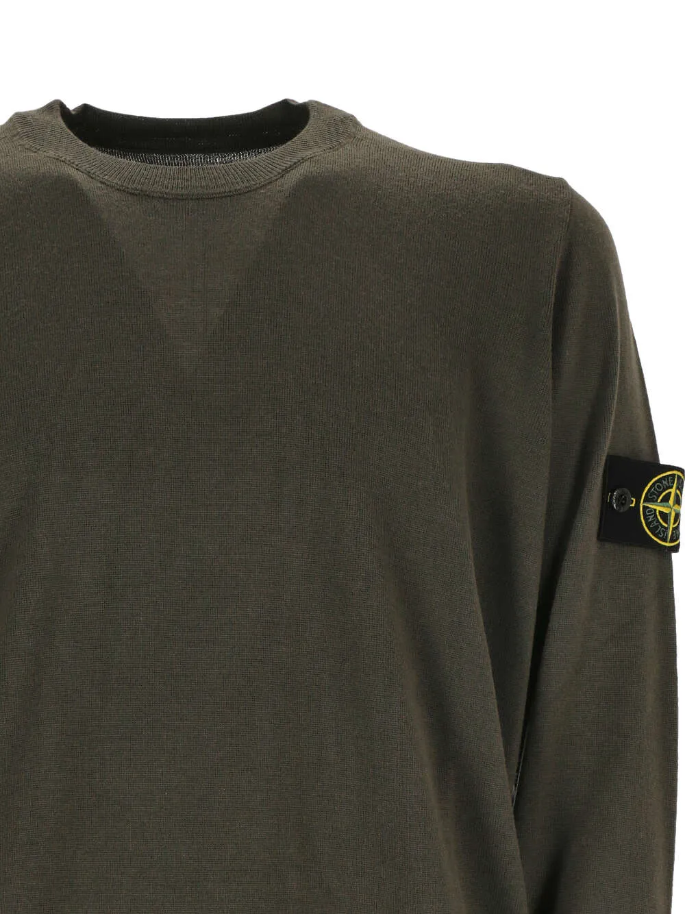 Logo Patch Crewneck Jumper