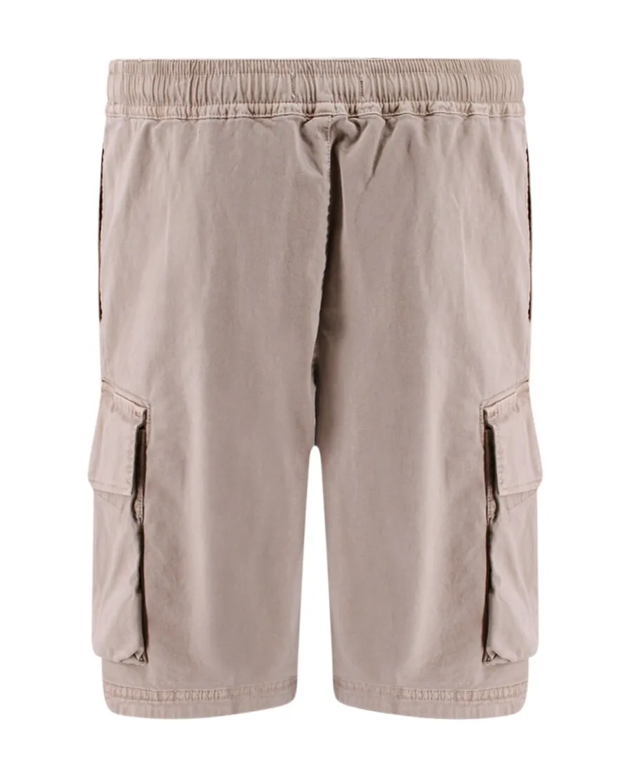Compass-Motif Bermuda Shorts